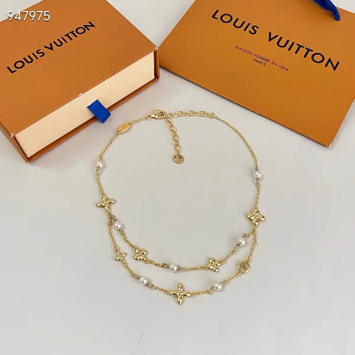 Louis Vuitton Pearl Constellations Necklace